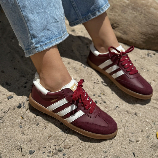 Ref. T101 Tenis Samba Vinotinto