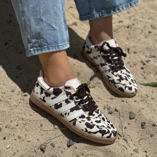 Ref. T101 Tenis Samba Cow Print - Edición Limitada